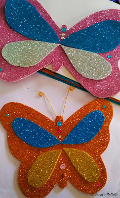 Glitter Paper Butterfly