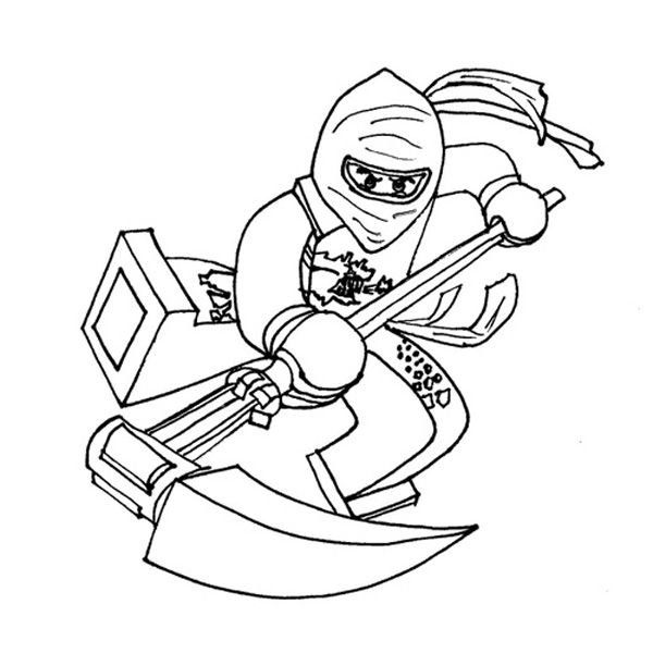 Lego Ninjago Coloring Pages Others ColoringPedia - ninjago coloring pages to print