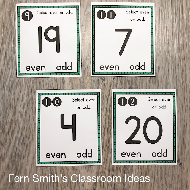 Click Here to Download this Second Grade Even and Odd Numbers Bundle