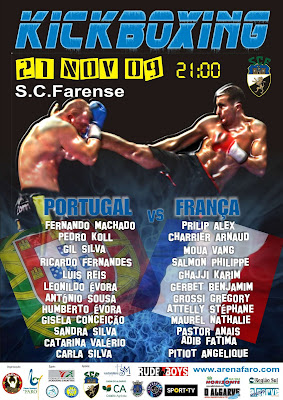 KICKBOXING | Selecção Portuguesa no Pavilhão do Sporting Clube Farense