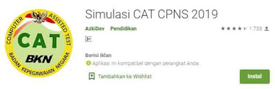 simulasi cat cpns 2020