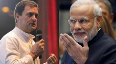 Namo VS Raga Face off In Parliament