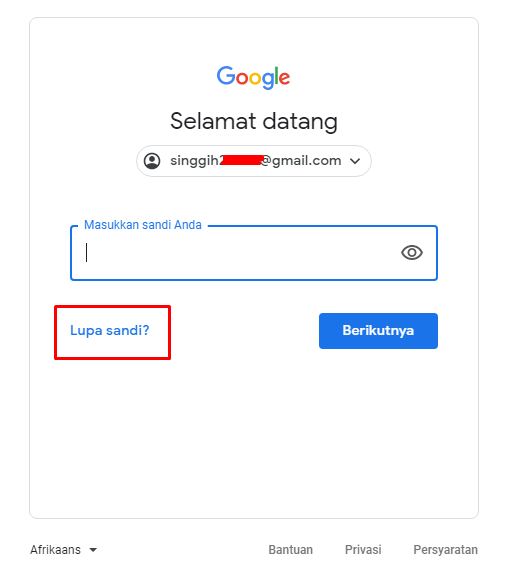 cara mengatasi lupa akun gmail lupa pasword