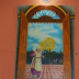 ENTRANDO A LA IGLESIA DE ITUANGO PINTURA DE JUAN MONTOYA........JMONTOYA