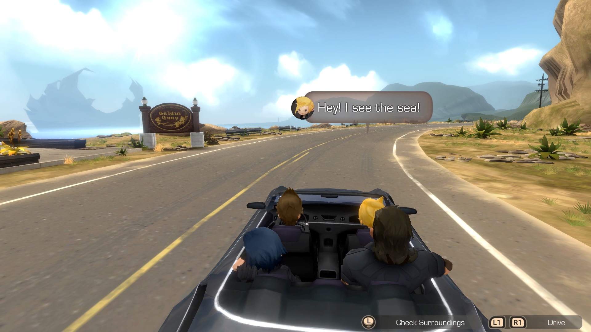 Final Fantasy XV: Pocket Edition HD icon appears on PlayStation