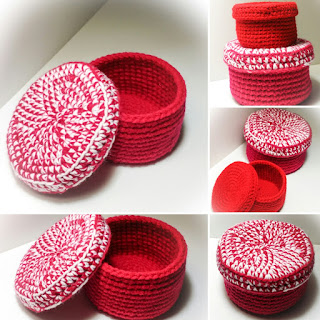 The Any Size Gift Box By Tatiana Rodriguez Pink Crochet Design / TatianaPinkCrochet 