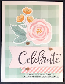 Stamp of the Month, Gimme Some Sugar, #CTMHGimmeSomeSugar, Celebrate, flowers, hearts, cork, gingham, hearts, pearls, kindness, Kind, Thankful, PML, Host Rewards, complements, floral, celebration, Birthday, Wedding, Vandra, CTMHVandra, 