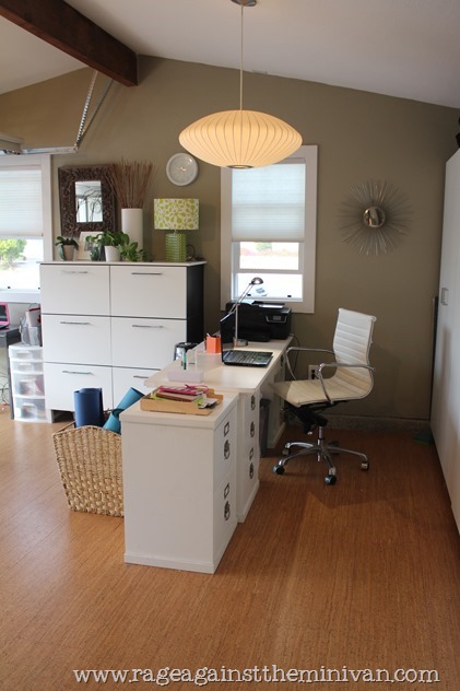 BEFORE & AFTER: converting our garage into an office ...