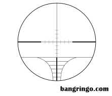 Reticle pada Bushnell 3-9x40 Eg