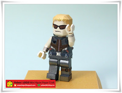 LEGO Hawkeye Paper Craft