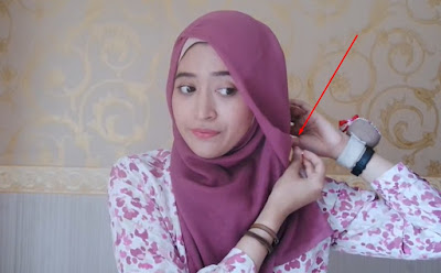 Hijab Turorial Paris Segi Empat Simple Wanita Karir