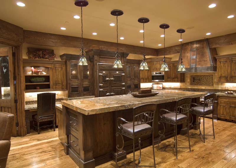 Rustic Kitchen Lighting Ideas