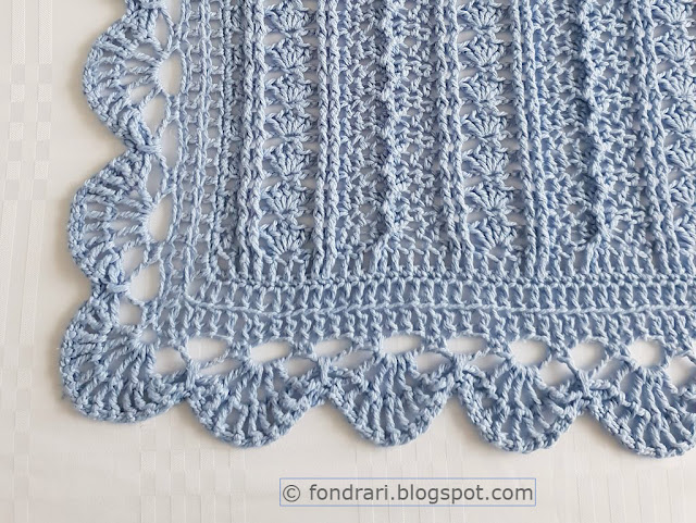 Mayflower baby blanket