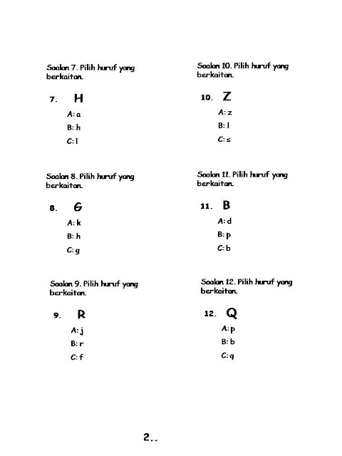 Bahasa lambang bangsa: Ulangkaji Soalan