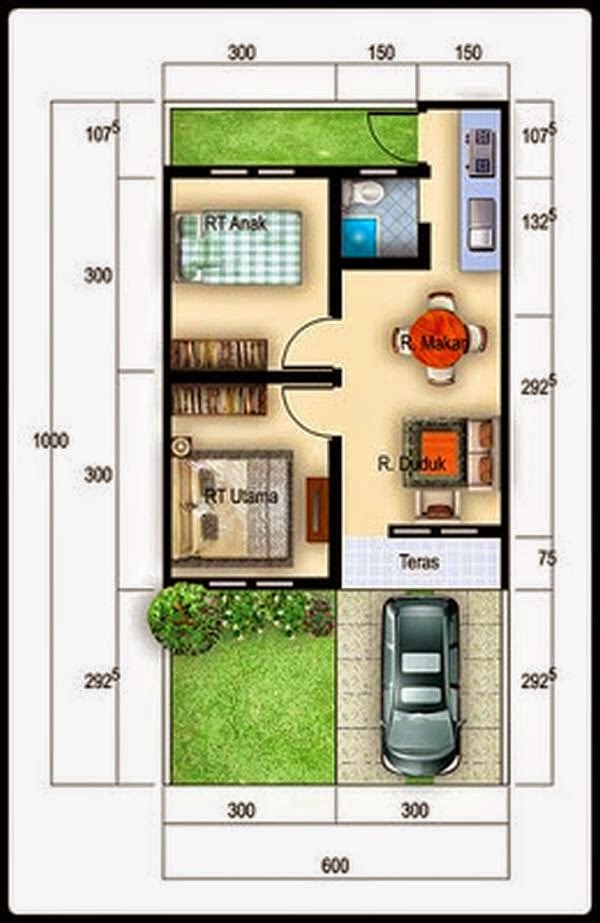  Desain  Rumah  Minimalis  Type  36 