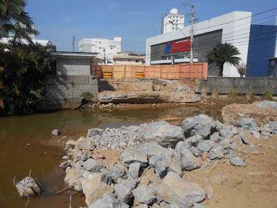 Obras da Ponte do Centro de Itapema