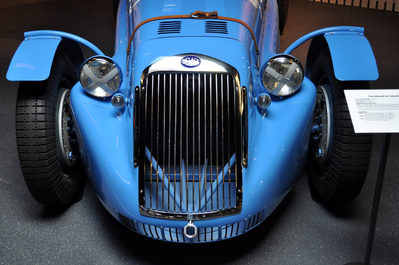 Just a car guy   1946 Delage D6 factory Grand Prix race car that