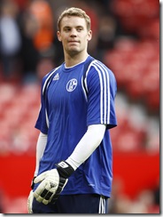 Football - Manchester United v FC Schalke 04 - UEFA Champions League Semi Final Second Leg - Old Trafford, Manchester, England - 10/11 - 4/5/11
Manuel Neuer - FC Schalke 04 during warm up session
Mandatory Credit: Action Images / Carl Recine
