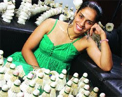 Indian Badminton Star Saina Nehwal