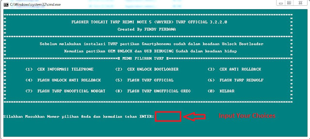 blogmenawan.blogspot.com | Cara Memasang TWRP  untuk Xiaomi Redmi Note 5 Pro (Whyred)