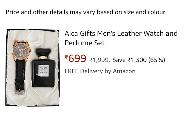 Bhaiya Dooj Gifts Online for Brother Watch and Scents
