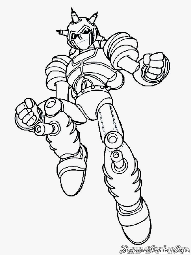  Mewarnai  Gambar  Astro Boy Mewarnai  Gambar 