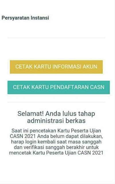 Cara Cek Hasil Seleksi Administrasi PPPK dan CPNS 2021 - Belajar Tanpa