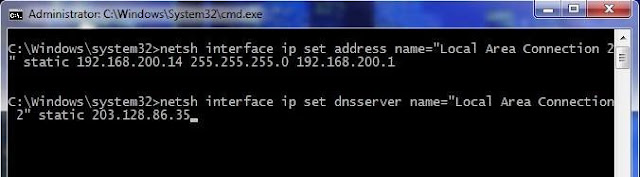  sudah malam begini mata belum dapat di ajak tidur Konfigurasi IP Address via CMD di Windows