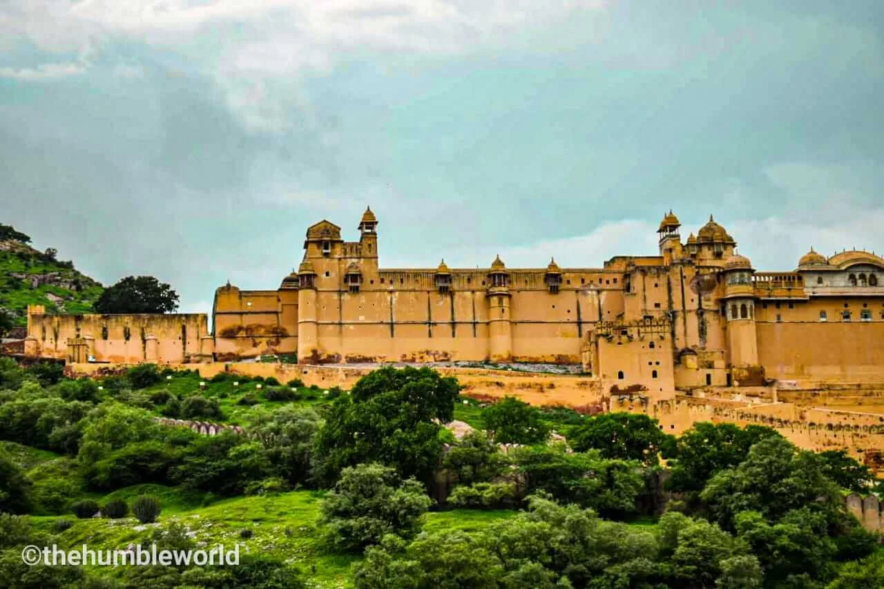 Amber Fort looks amazingly beautiful in Monsoon