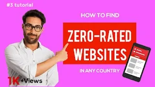 How To Find Zero Rated Websites In Any Country