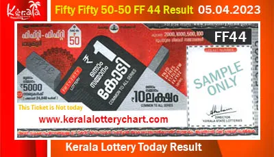 Fifty Fifty FF 44 Result Today 05.04.2023