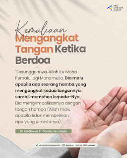 Kemuliaan Mengangkat Tangan Ketika Berdoa