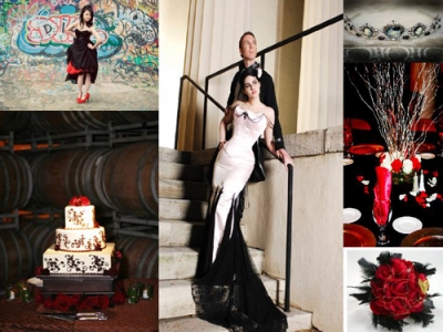 GET THE LOOK Gothic Wedding Theme