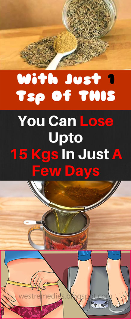 Lose 15 Kgs In Just A Few Days With 1 Tsp Of THIS
