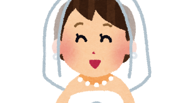 新婦 花嫁のイラスト 結婚式 かわいいフリー素材集 いらすとや