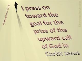 i press towards the mark of the high calling,