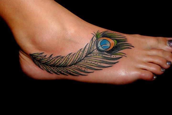 Feather Foot Tattoo Tumblr