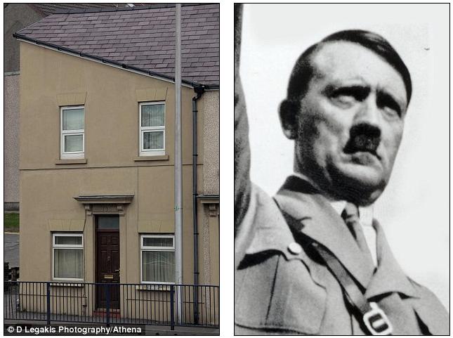 house that looks like hitler swansea. The house in Swansea that came