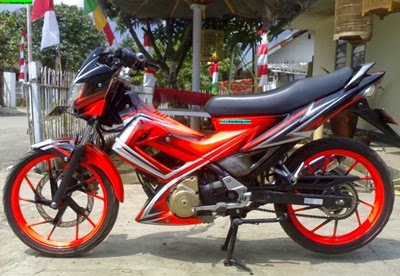 modifikasi satria f150