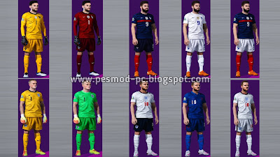 Pes 2021 national teams kit server pack