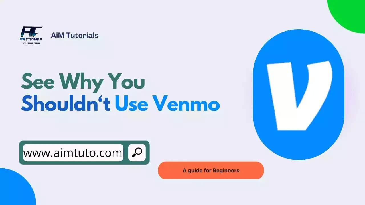 why you shouldn't use venmo