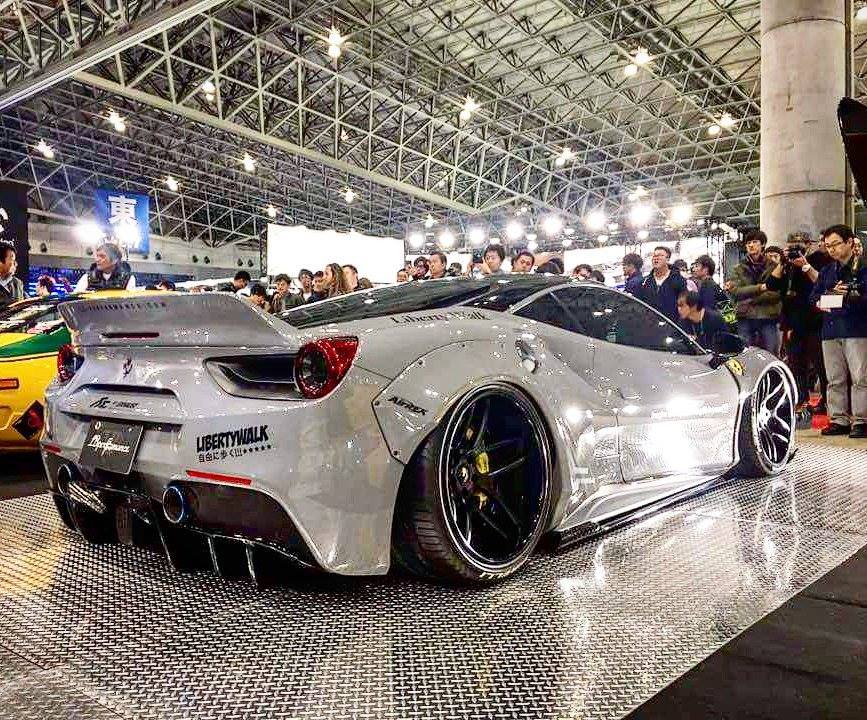 Wow, Ferrari 488 GTB by Liberty Walk!