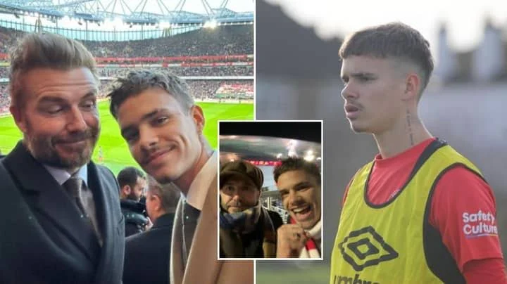 Romeo Beckham 'Disappoints' David Beckham when He decided to support Arsenal Instead Of Man Utd: Why ?