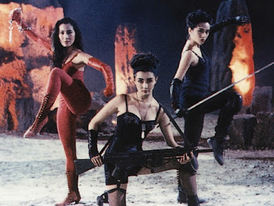 The Heroic Trio Executioners Maggie Cheung Michelle Yeoh Anita Mui Image 3