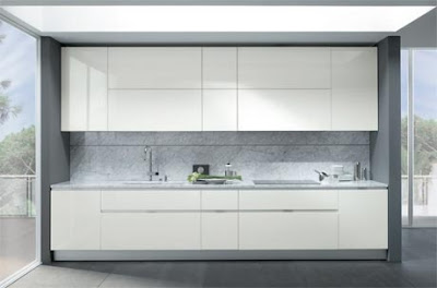 White Kitchen Interior by Pietro Arosio