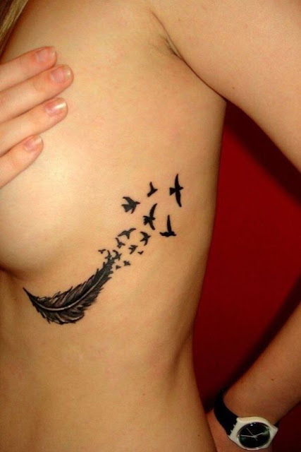 tattoos on ribs for females