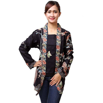 Desain Baju Batik Kantor