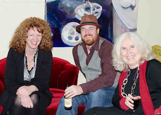 Tracy Hamon, Mitch Spray, Lorri Neilsen Glenn - photo by Shelley Banks