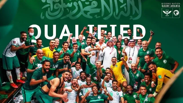 المنتخب السعودي يتأهل رسميا إلى نهائيات مونديال كأس العالم قطر 2022