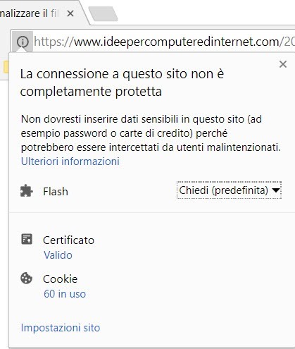 connessione-non-completamente-protetta